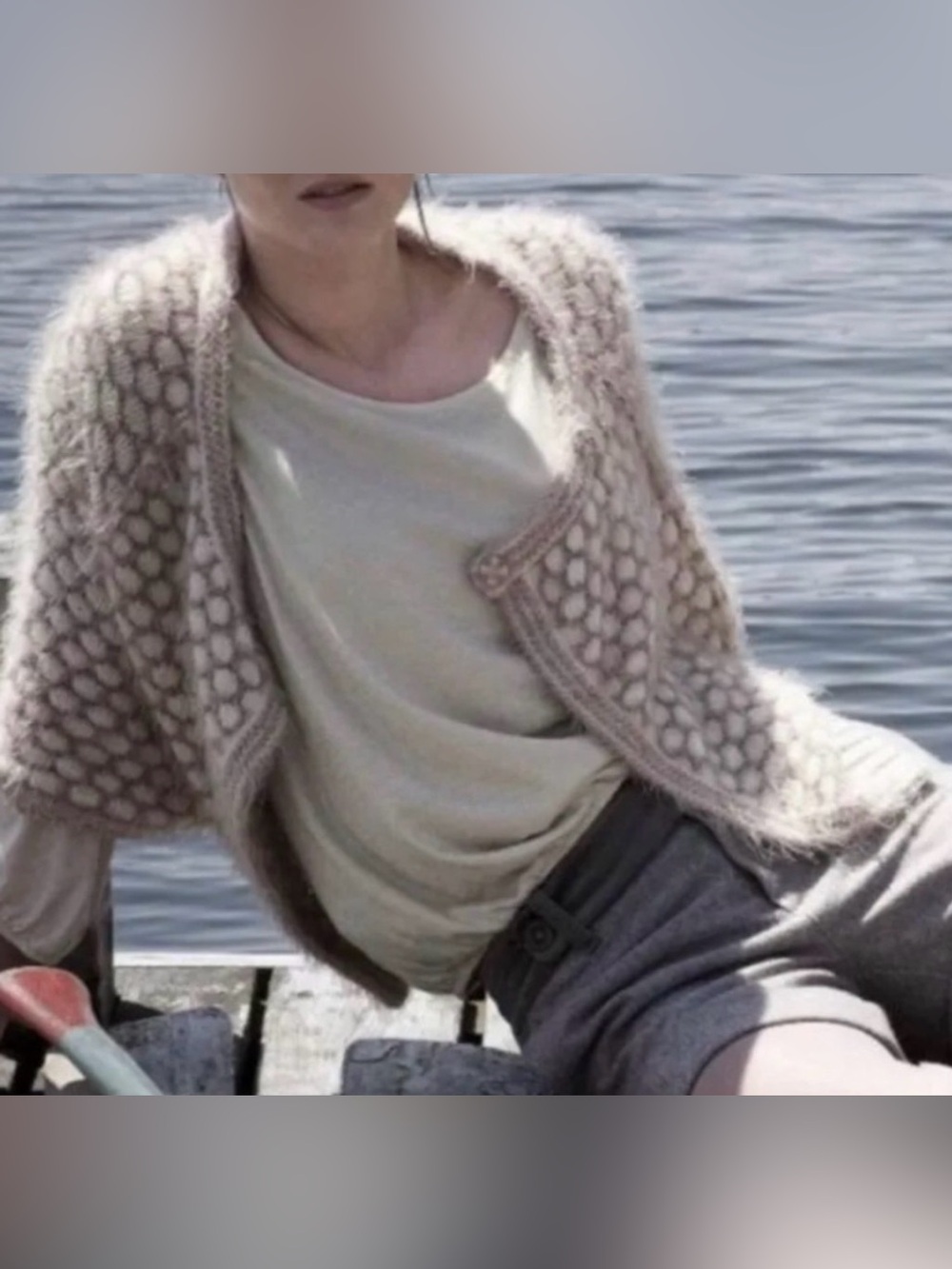 Dolman sleeve cardigan